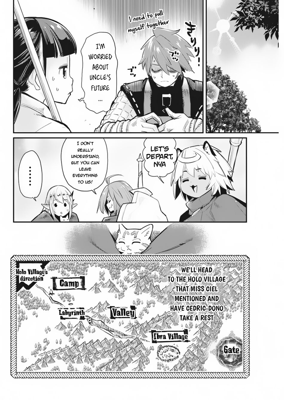 Halaman dari S-Rank Monster no "Behemoth" Dakedo, Neko to Machigawarete Elf Musume no Pet to Shite Kurashitemasu Chapter 73