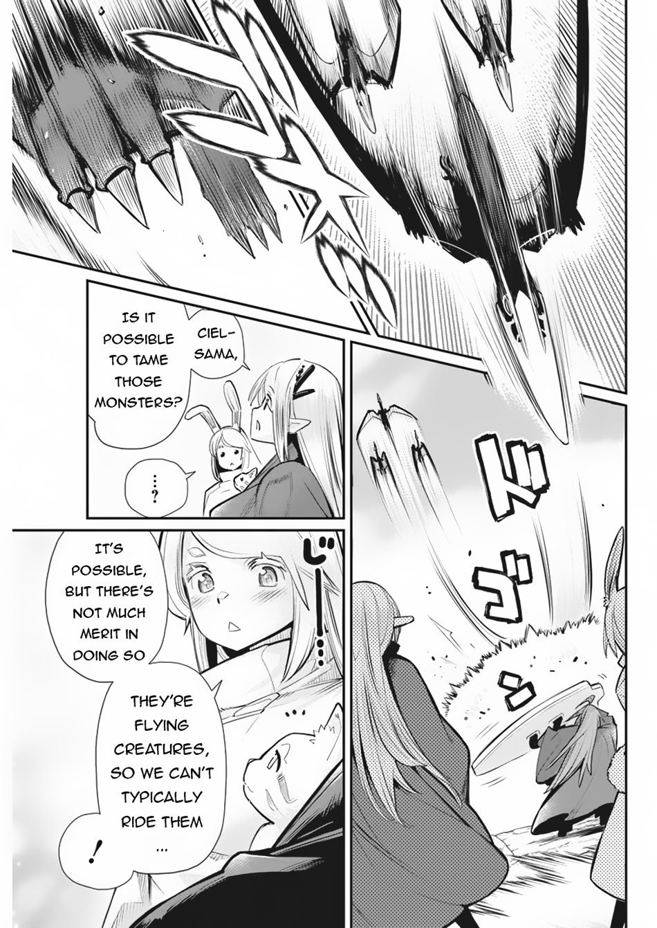 Halaman dari S-Rank Monster no "Behemoth" Dakedo, Neko to Machigawarete Elf Musume no Pet to Shite Kurashitemasu Chapter 73
