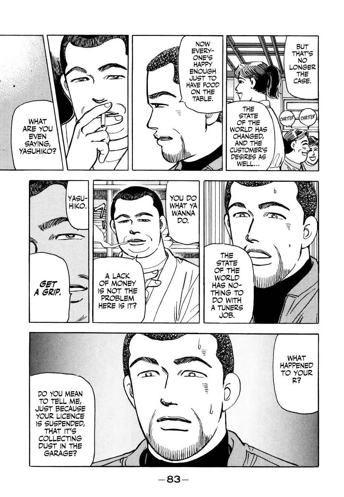 Halaman dari Wangan Midnight Chapter 165