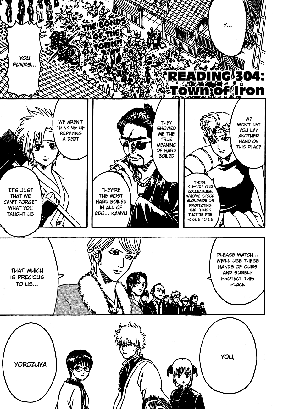 Halaman dari Gintama Chapter 304