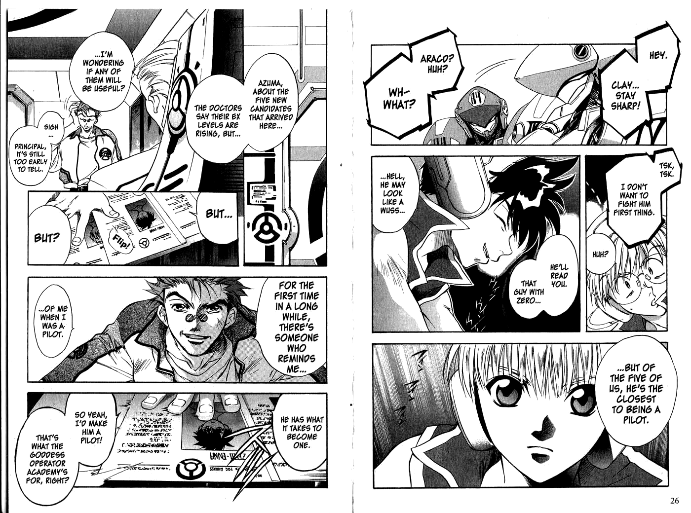 Halaman dari Megami Kouhosei Chapter 11
