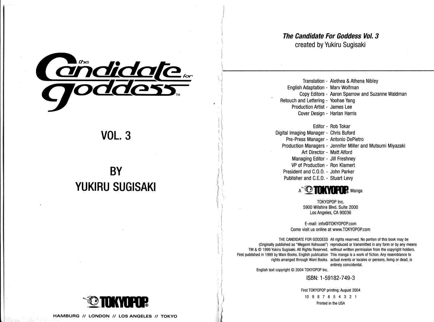 Halaman dari Megami Kouhosei Chapter 11