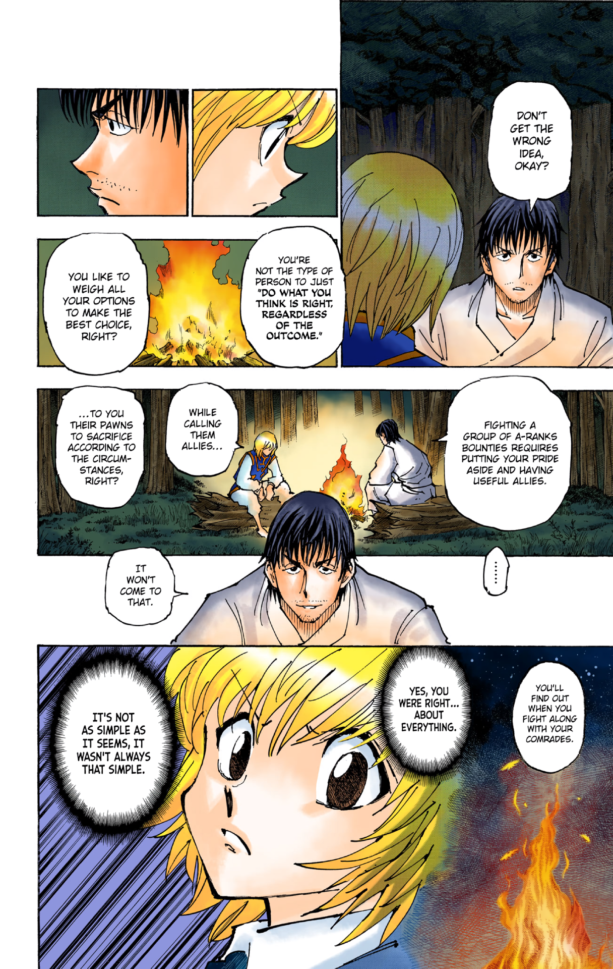 Halaman dari HUNTER x HUNTER (Official Colored) Chapter 361