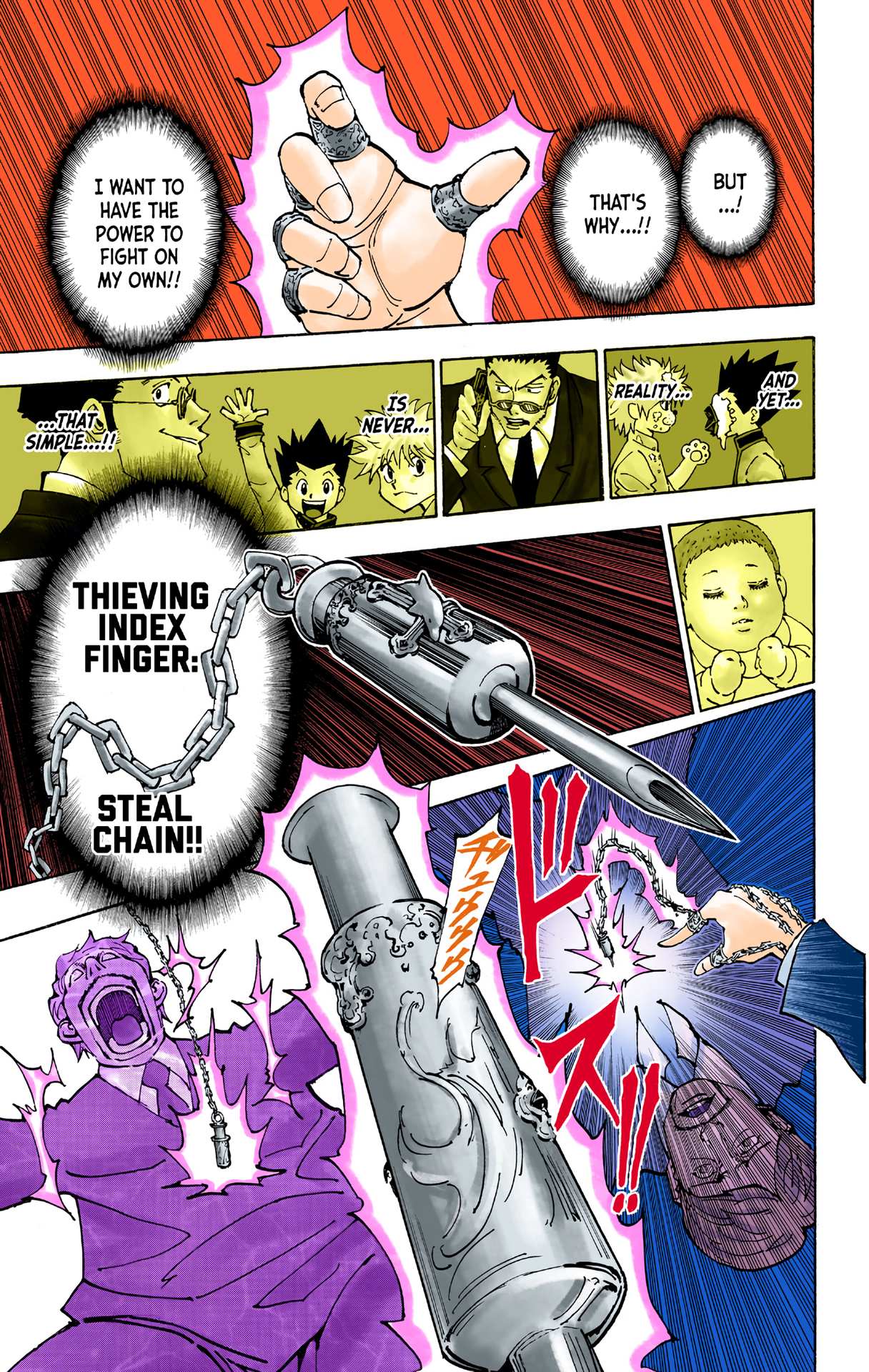 Halaman dari HUNTER x HUNTER (Official Colored) Chapter 361
