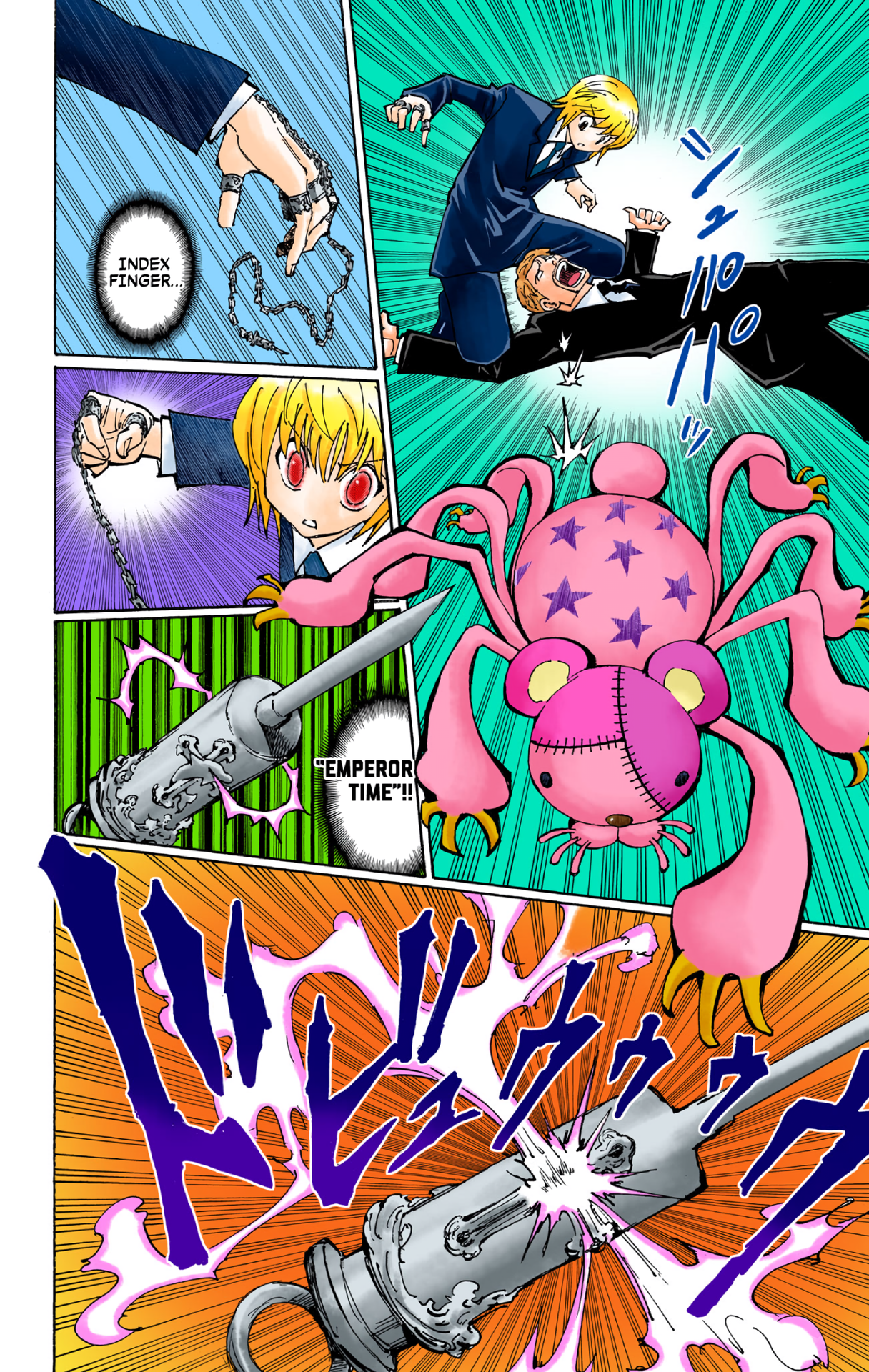 Halaman dari HUNTER x HUNTER (Official Colored) Chapter 361