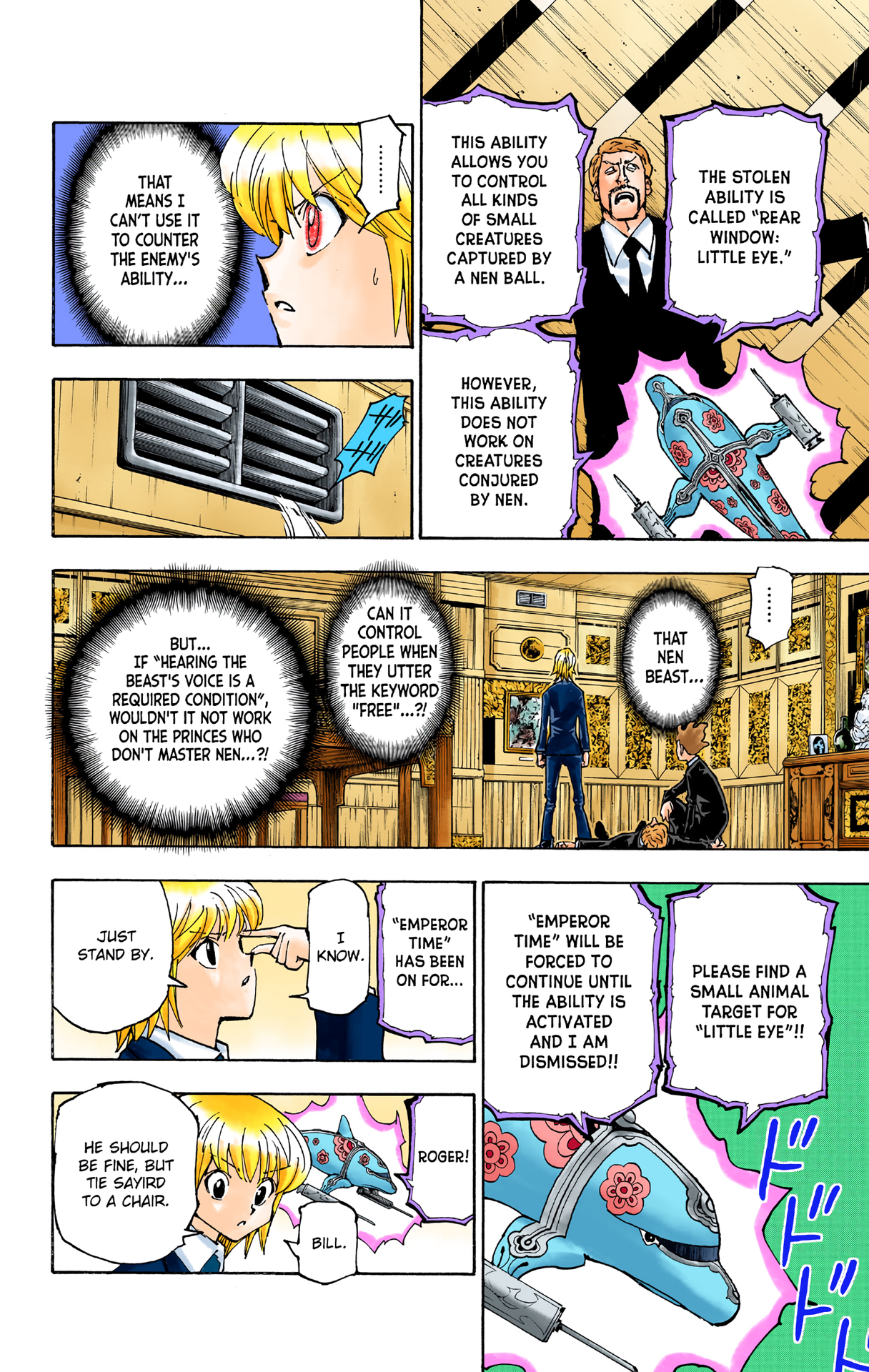 Halaman dari HUNTER x HUNTER (Official Colored) Chapter 361