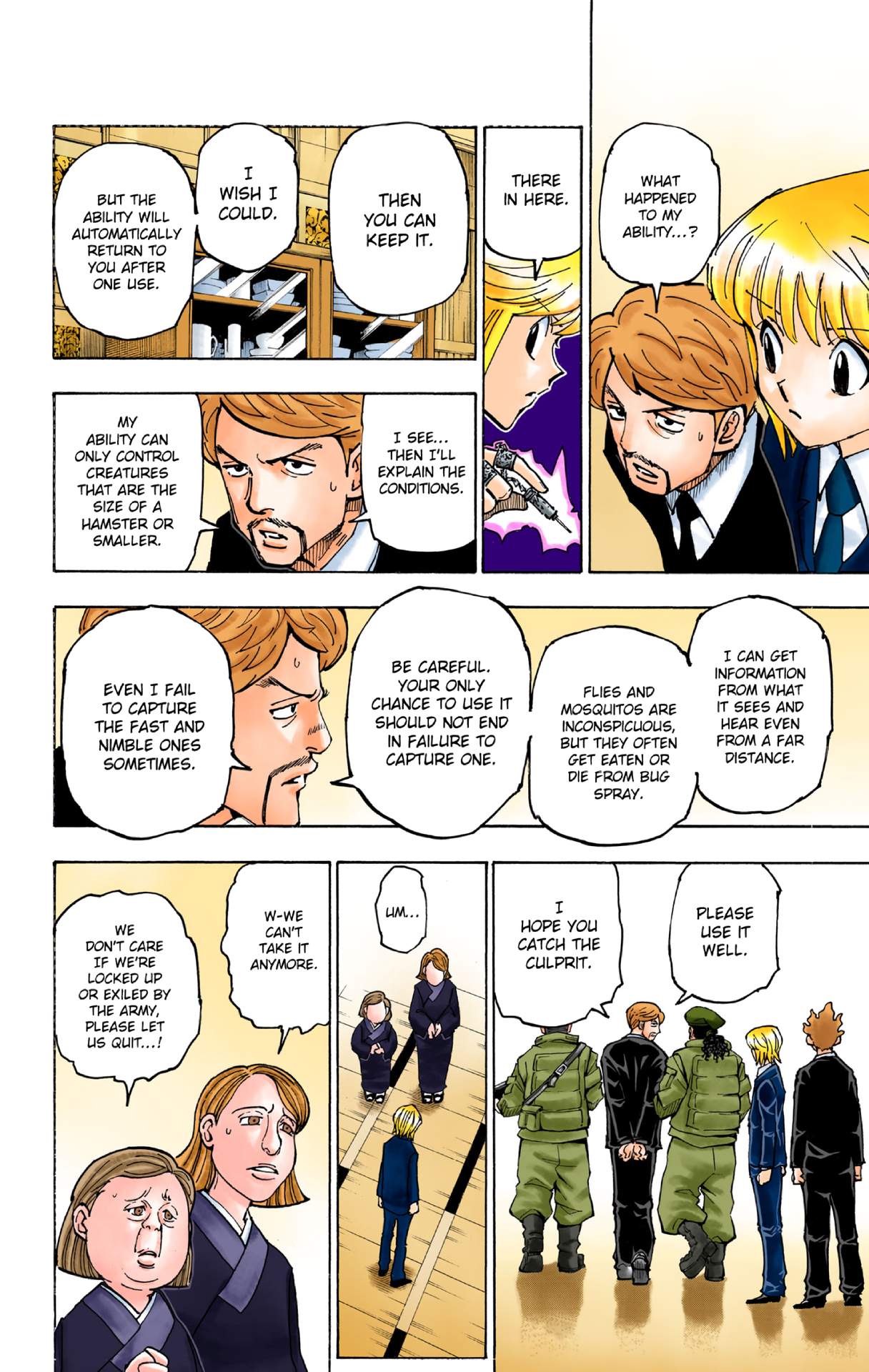Halaman dari HUNTER x HUNTER (Official Colored) Chapter 361