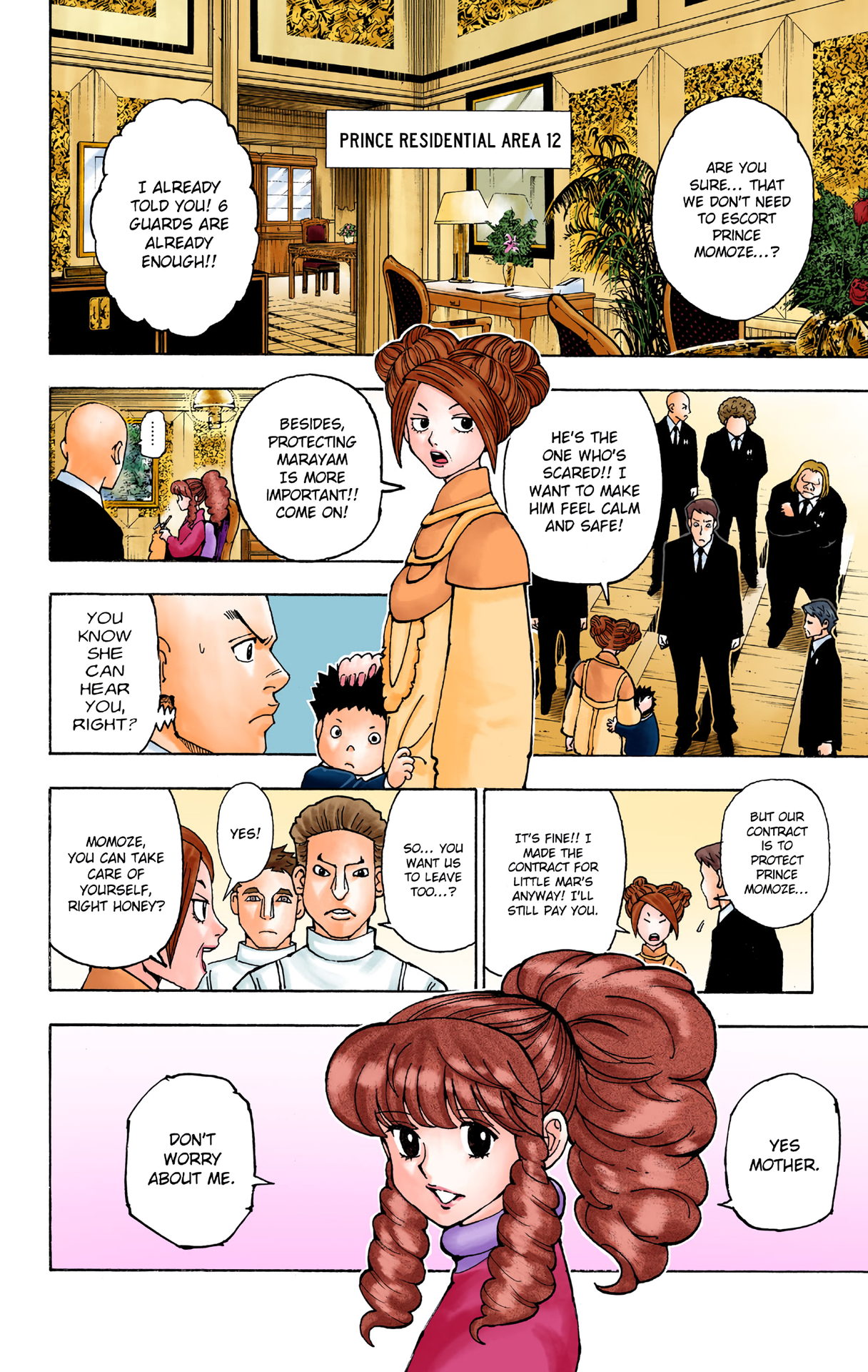 Halaman dari HUNTER x HUNTER (Official Colored) Chapter 361