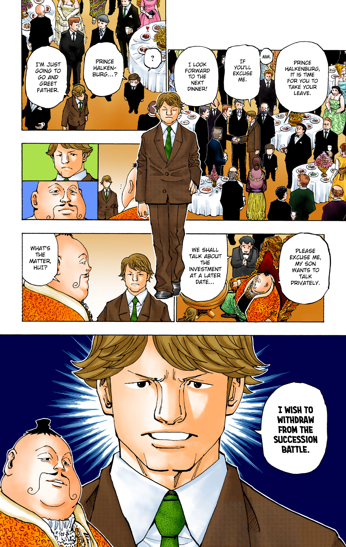 Halaman dari HUNTER x HUNTER (Official Colored) Chapter 361