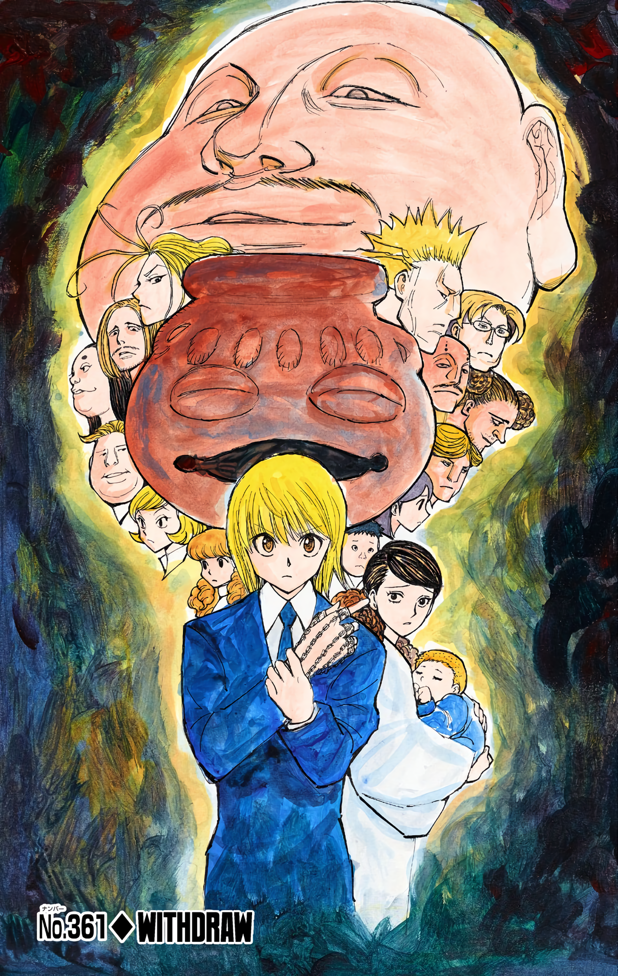 Halaman dari HUNTER x HUNTER (Official Colored) Chapter 361