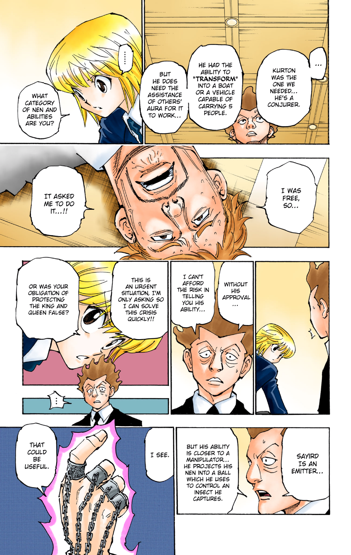 Halaman dari HUNTER x HUNTER (Official Colored) Chapter 361