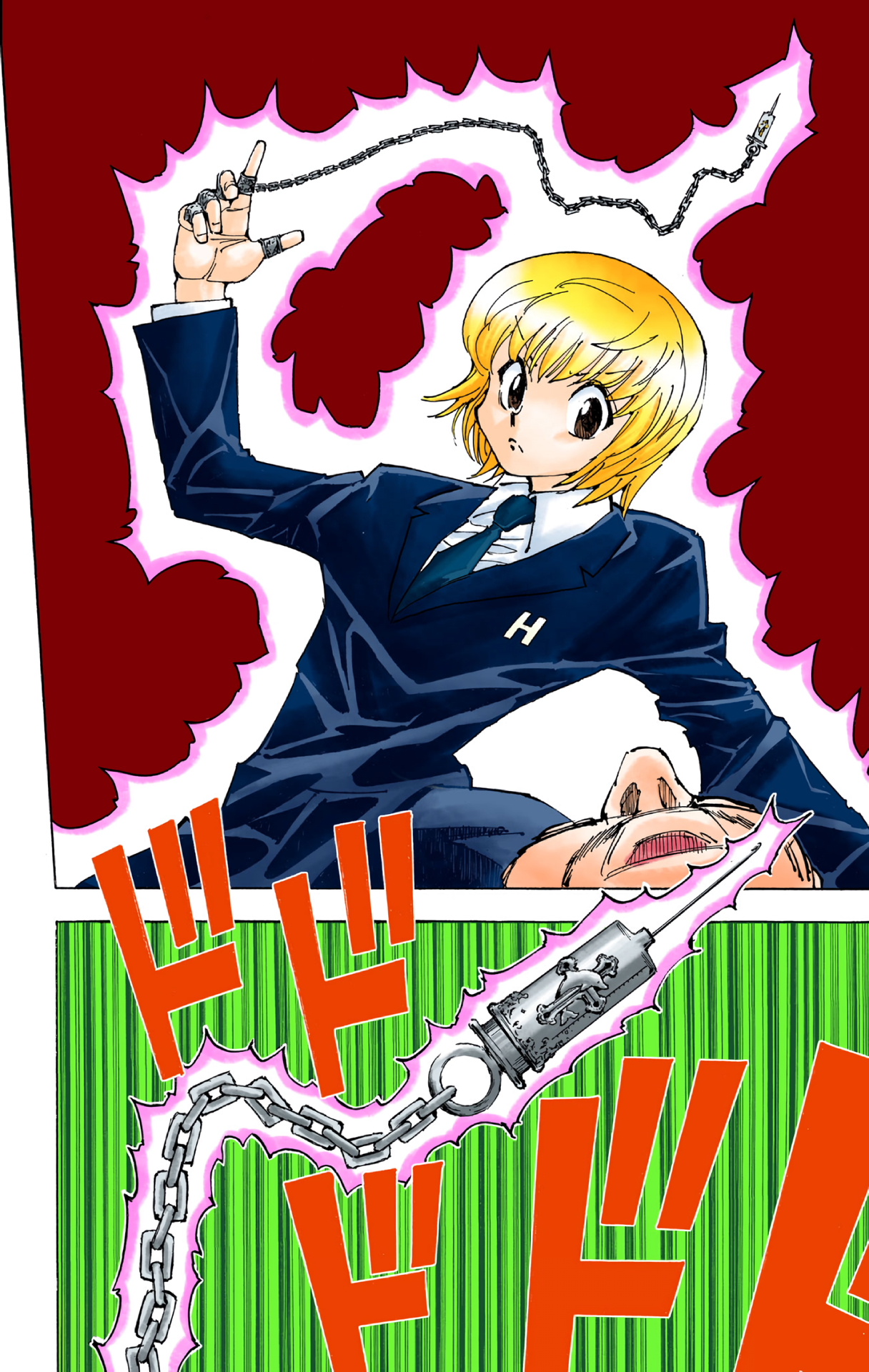 Halaman dari HUNTER x HUNTER (Official Colored) Chapter 361