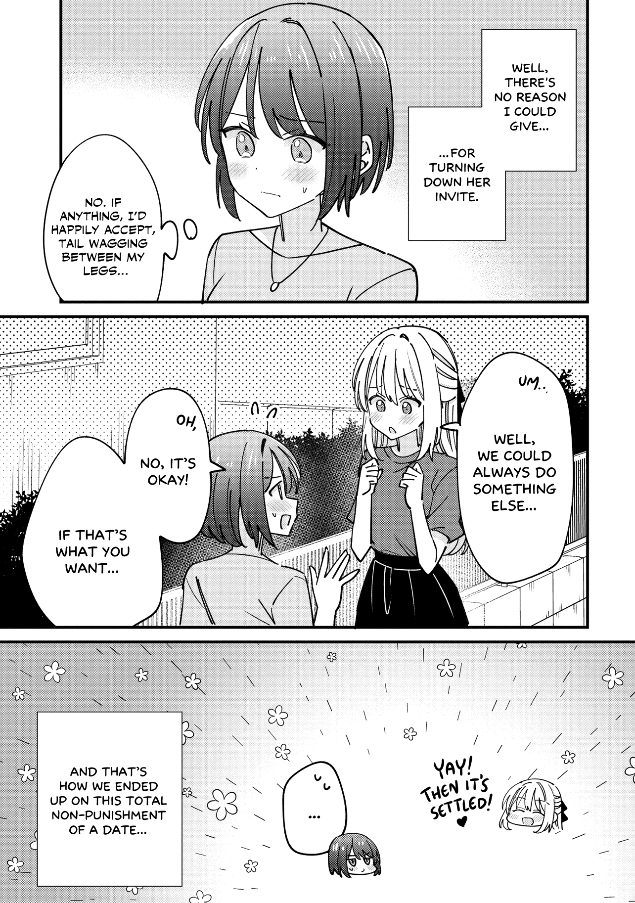 Halaman dari Kao dake yoi Classmate ga, Yatara to Guigui Kuru Yuri no Hanashi. Chapter 6.1