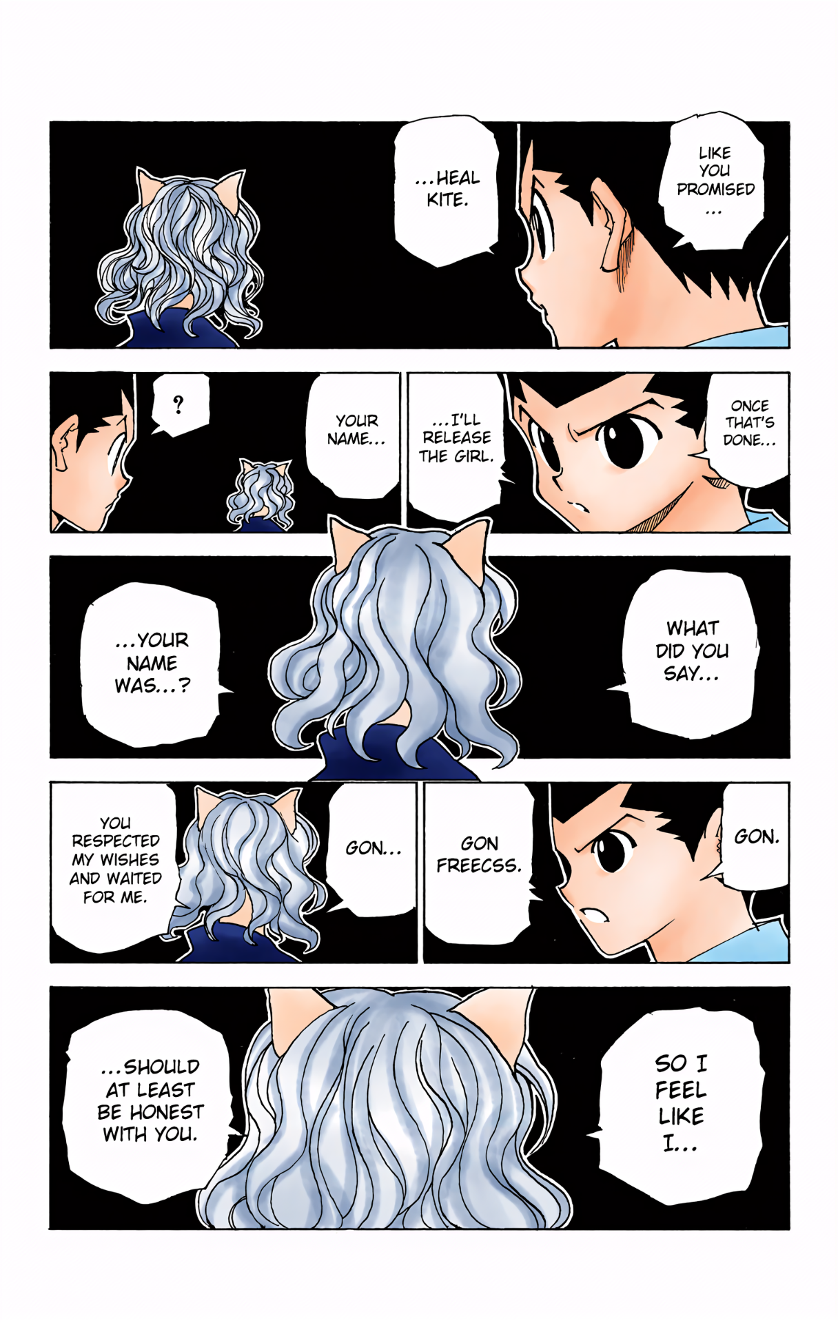 Halaman dari HUNTER x HUNTER (Official Colored) Chapter 304