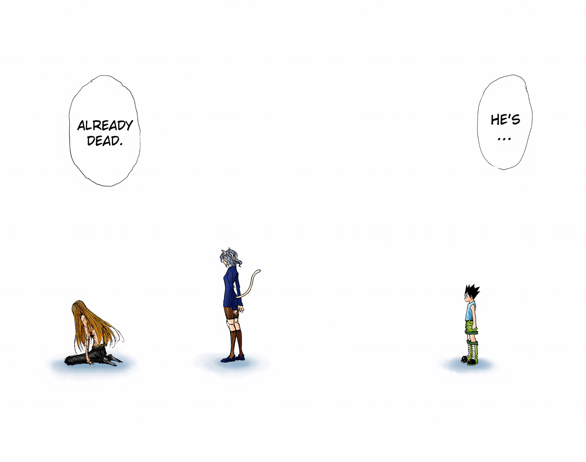 Halaman dari HUNTER x HUNTER (Official Colored) Chapter 304