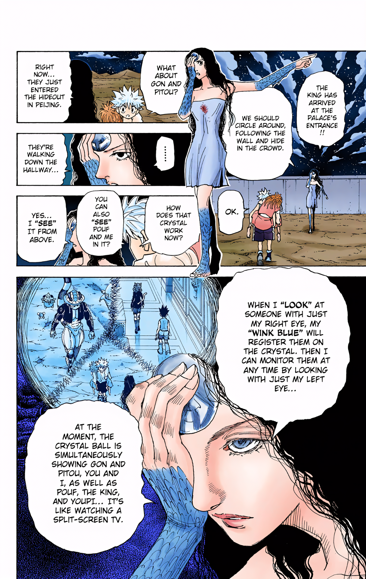 Halaman dari HUNTER x HUNTER (Official Colored) Chapter 304