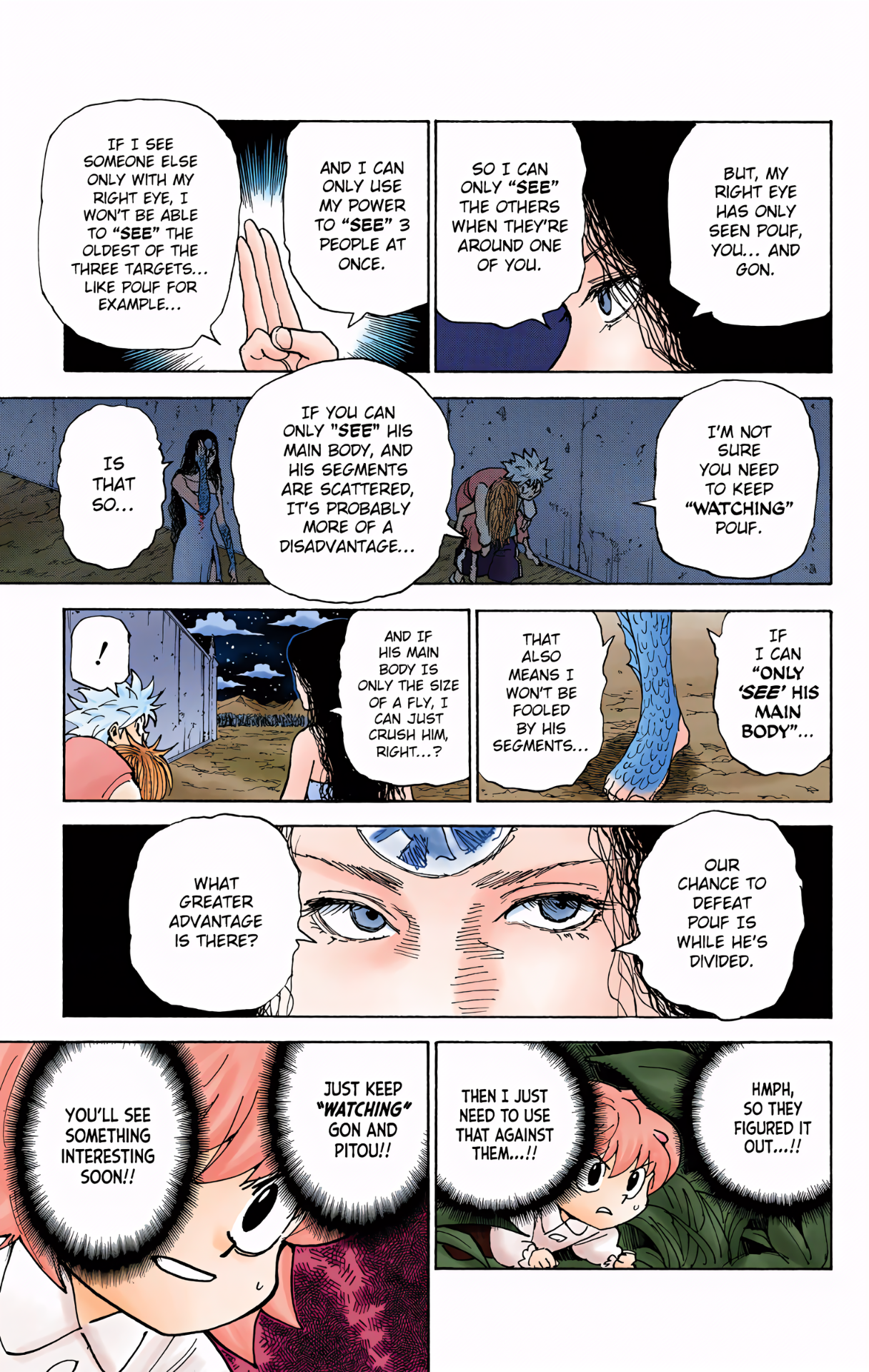 Halaman dari HUNTER x HUNTER (Official Colored) Chapter 304