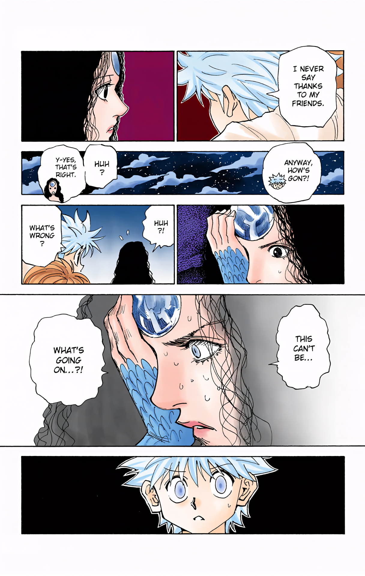 Halaman dari HUNTER x HUNTER (Official Colored) Chapter 304