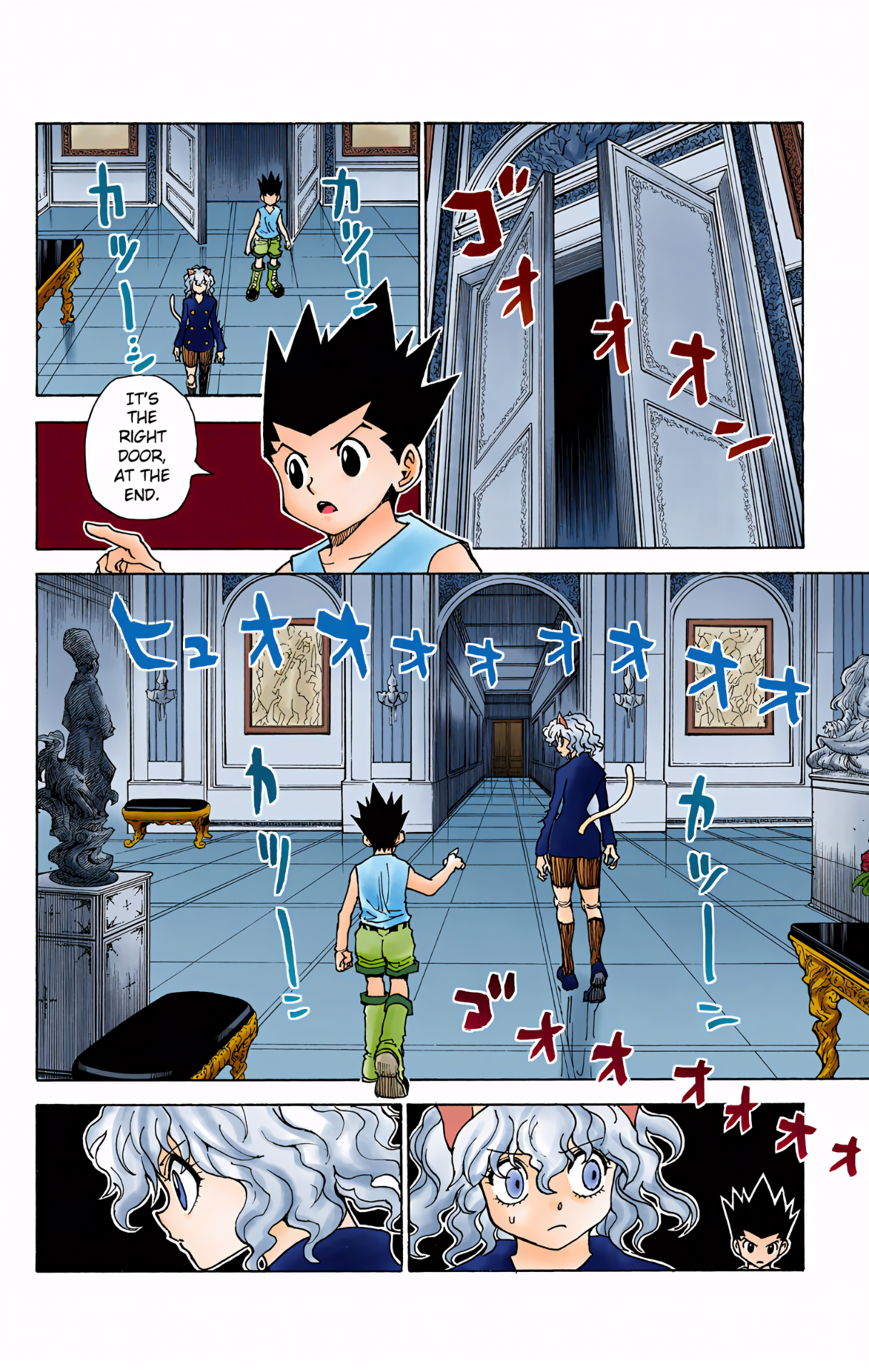Halaman dari HUNTER x HUNTER (Official Colored) Chapter 304