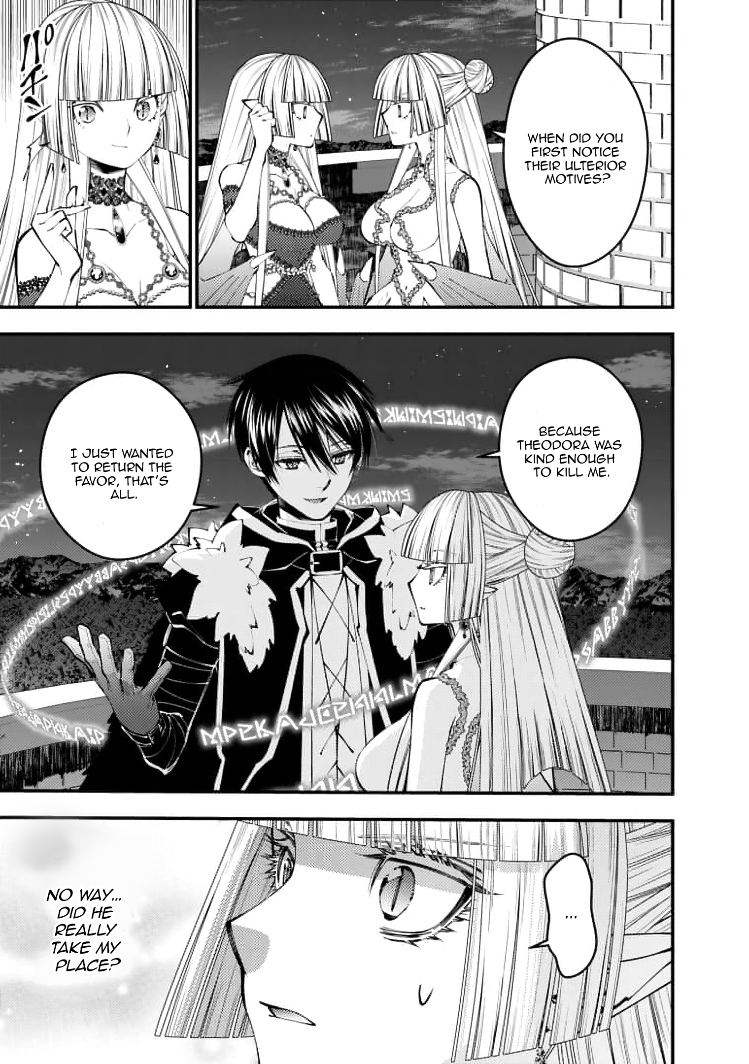 Halaman dari Fukushuu o Koinegau Saikyou Yuusha wa, Yami no Chikara de Senmetsu Musou Suru Chapter 116