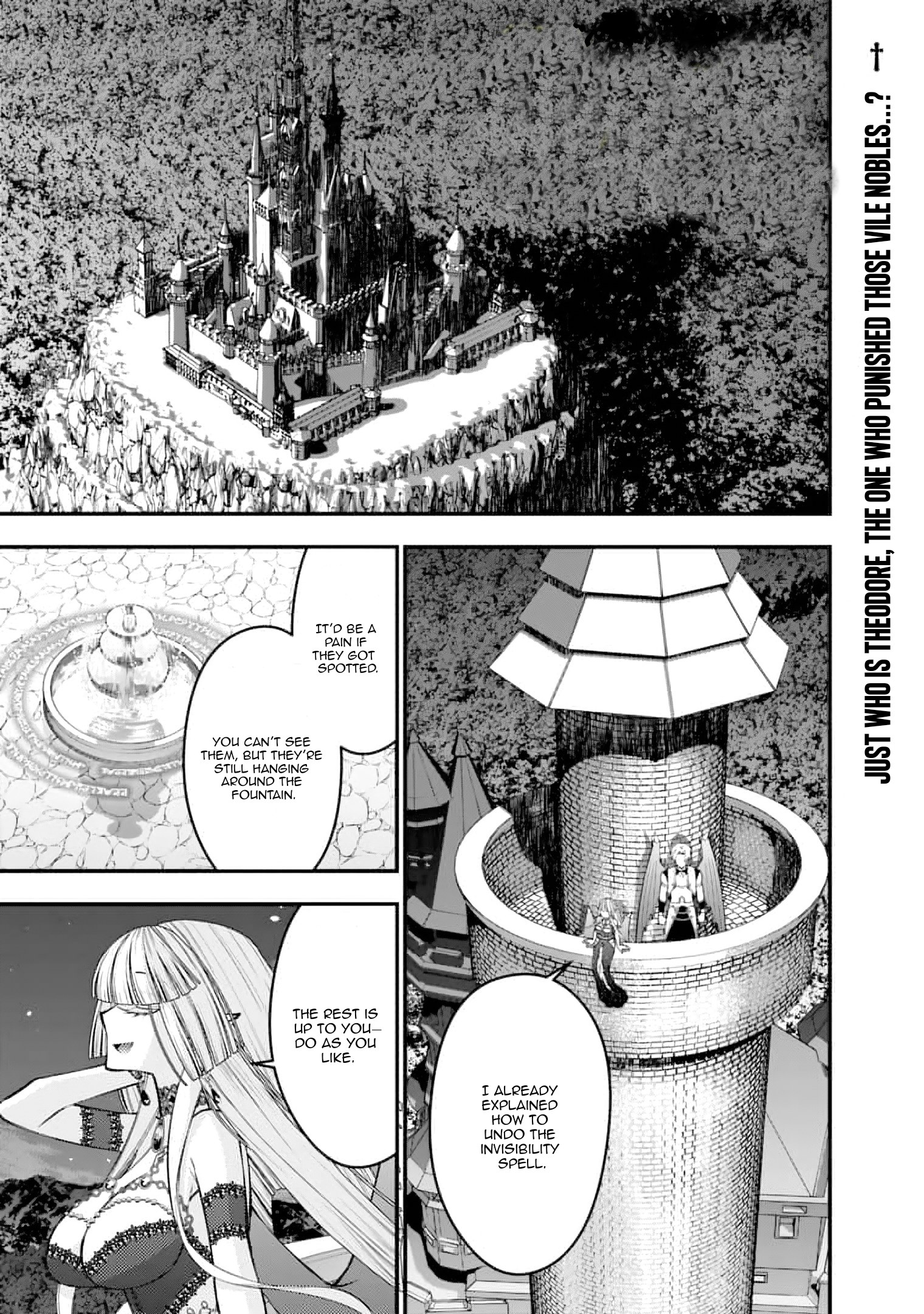 Halaman dari Fukushuu o Koinegau Saikyou Yuusha wa, Yami no Chikara de Senmetsu Musou Suru Chapter 116