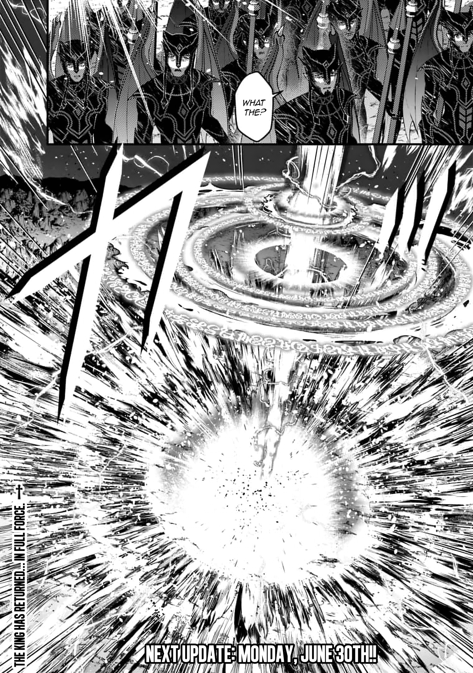 Halaman dari Fukushuu o Koinegau Saikyou Yuusha wa, Yami no Chikara de Senmetsu Musou Suru Chapter 116