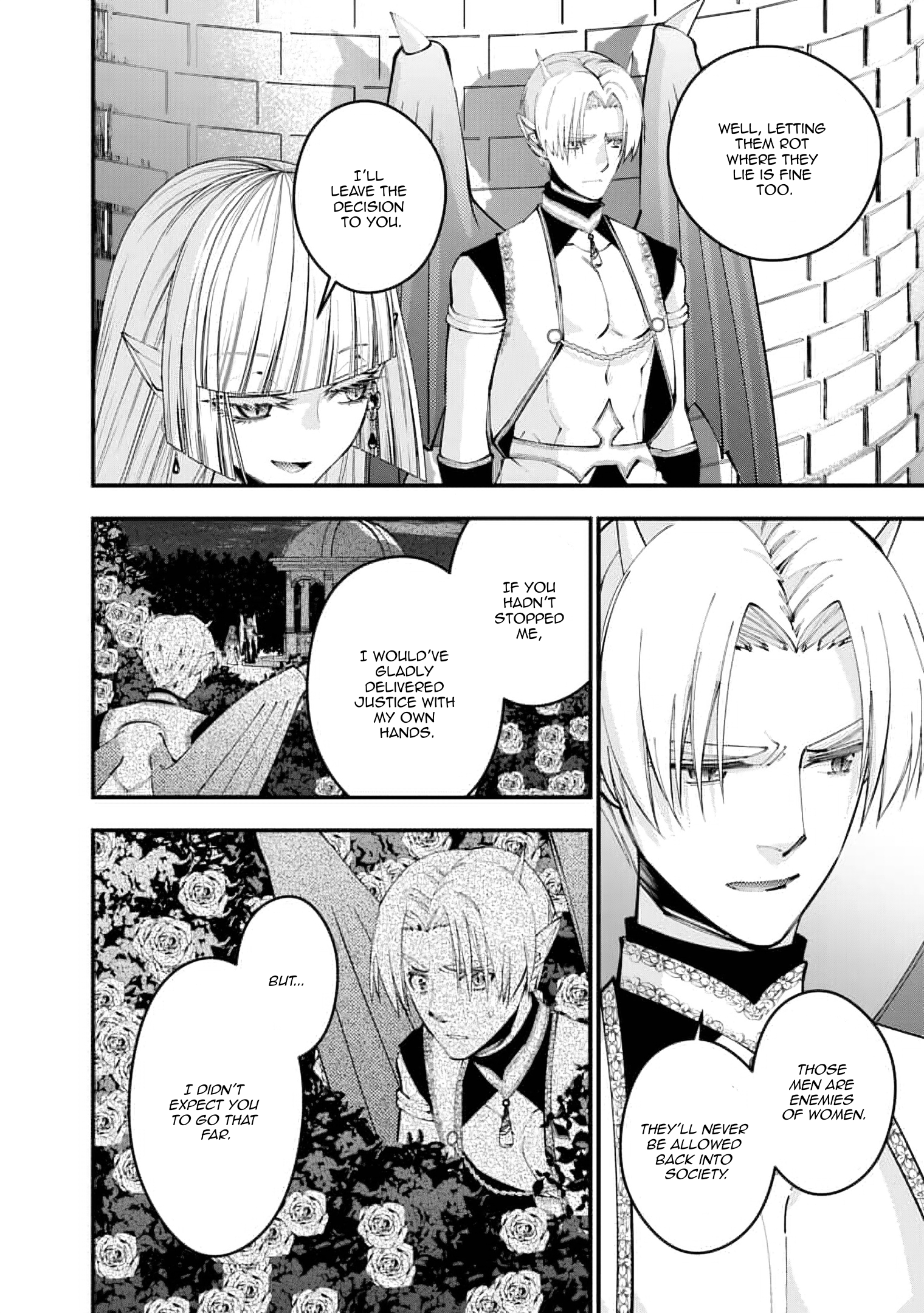 Halaman dari Fukushuu o Koinegau Saikyou Yuusha wa, Yami no Chikara de Senmetsu Musou Suru Chapter 116