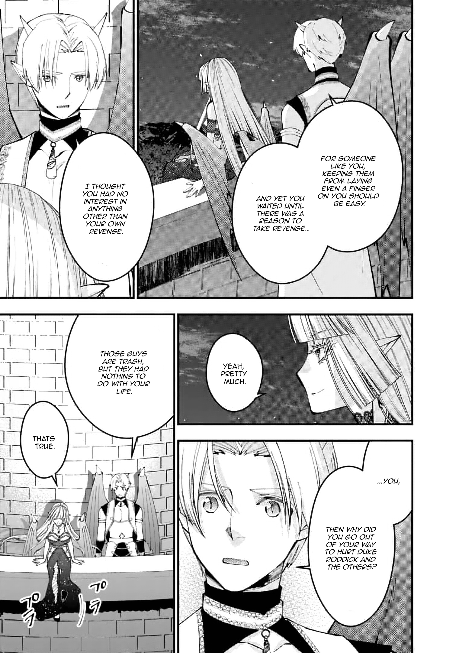 Halaman dari Fukushuu o Koinegau Saikyou Yuusha wa, Yami no Chikara de Senmetsu Musou Suru Chapter 116