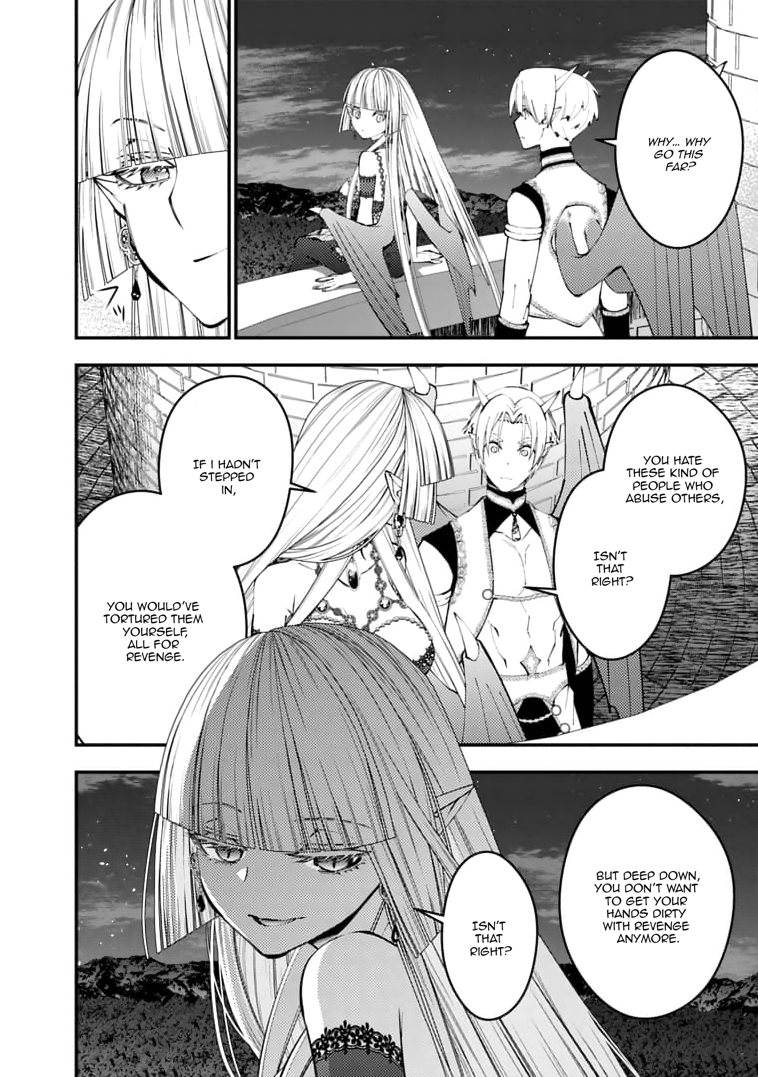 Halaman dari Fukushuu o Koinegau Saikyou Yuusha wa, Yami no Chikara de Senmetsu Musou Suru Chapter 116