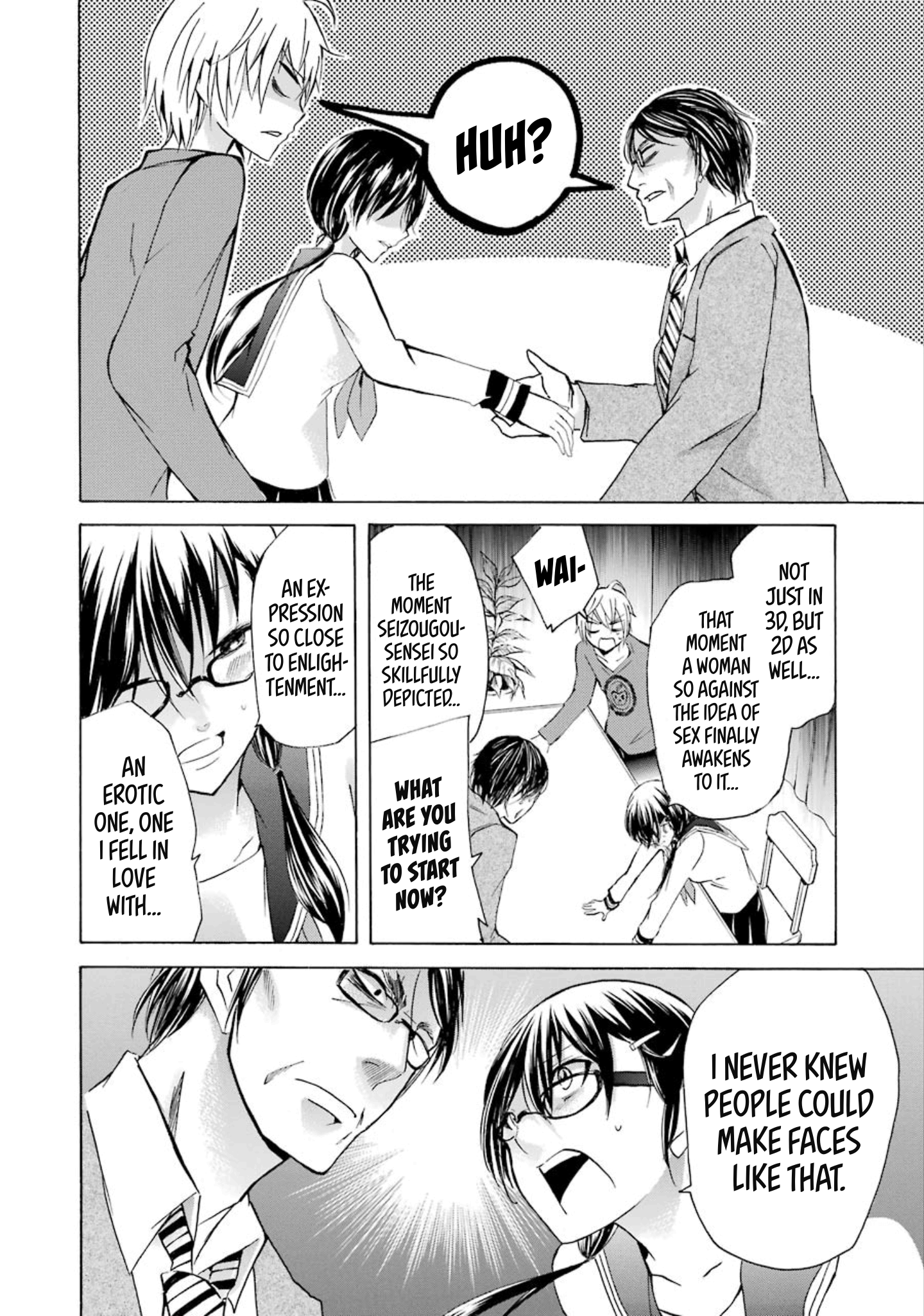 Halaman dari Shonen Shoujo 18 kin Chapter 19