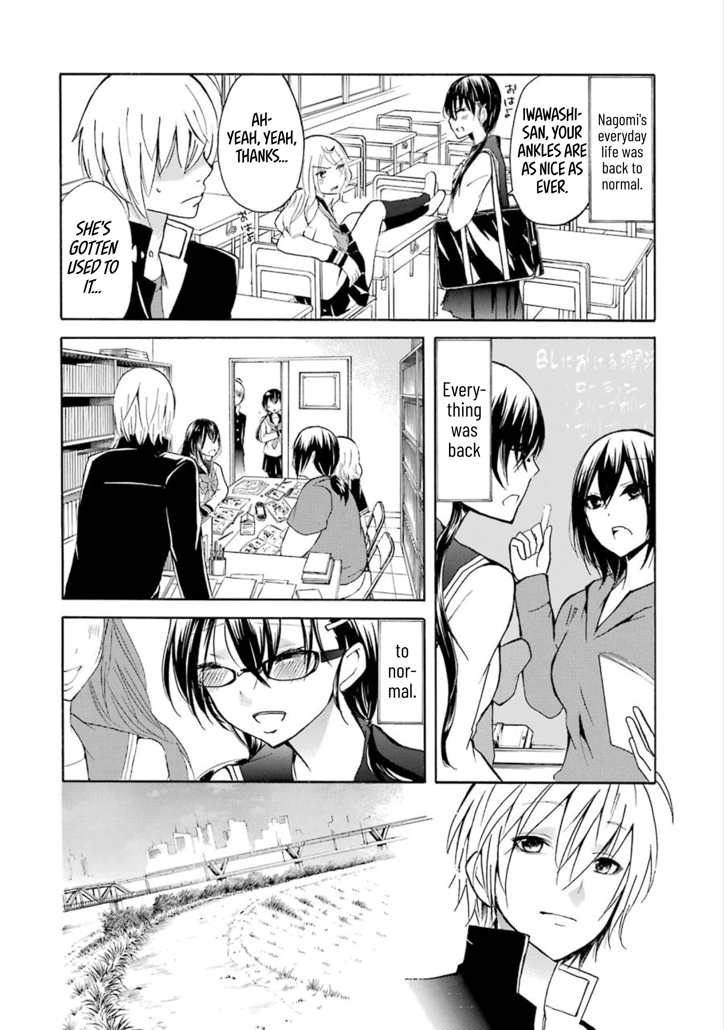 Halaman dari Shonen Shoujo 18 kin Chapter 19