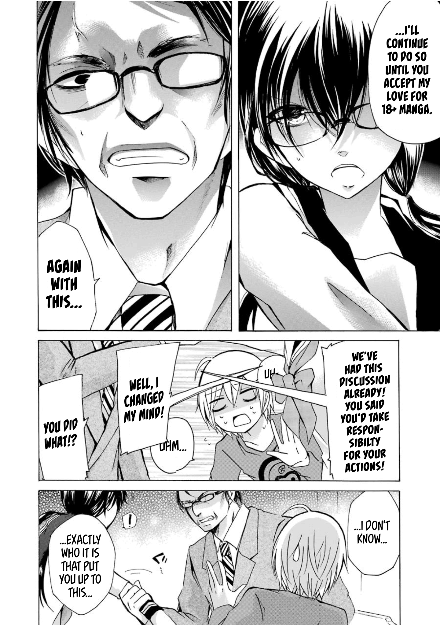 Halaman dari Shonen Shoujo 18 kin Chapter 19