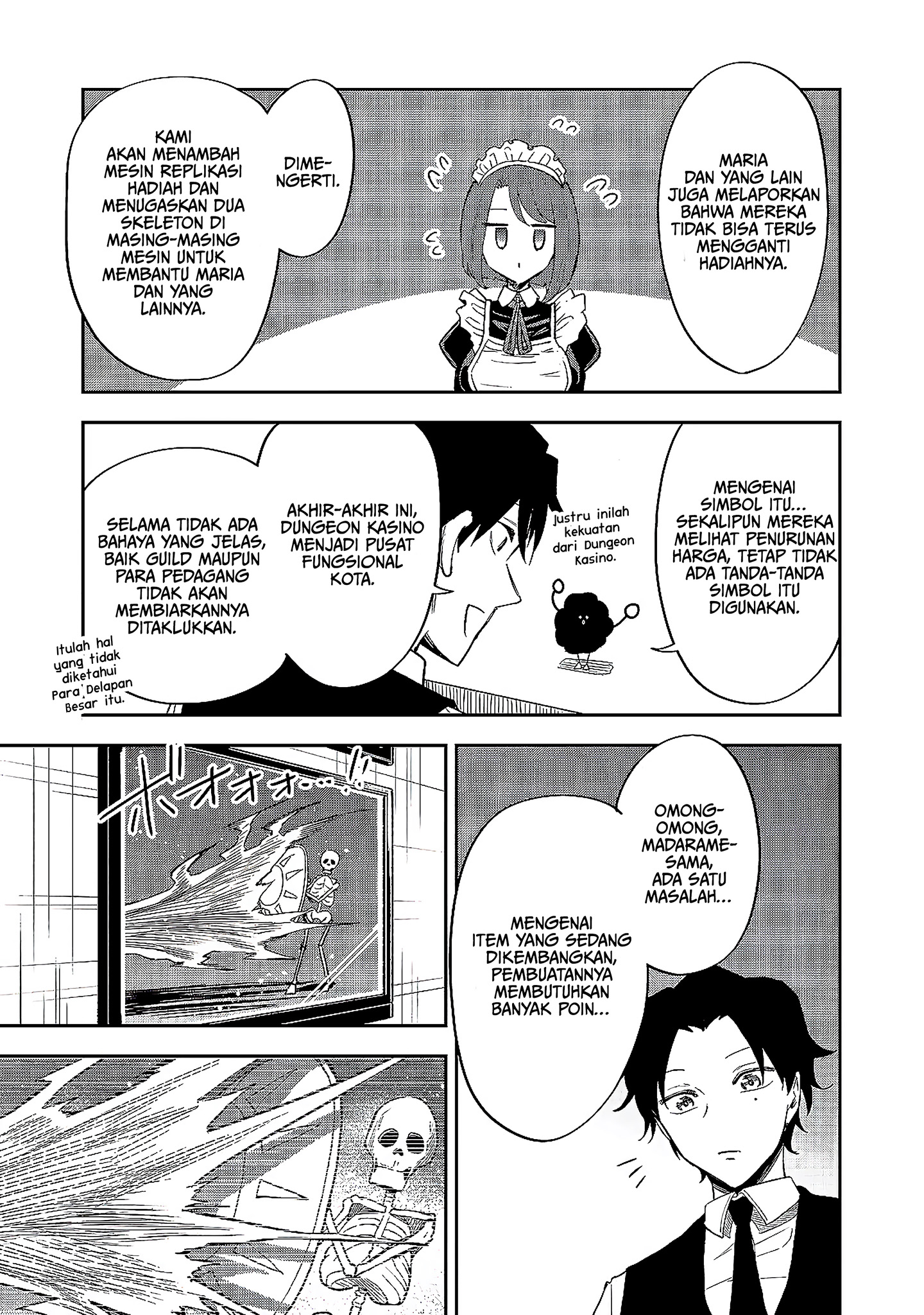 Dungeon Master Madarame ~Playing by the Rules Wasn't Going to Work, so I Decided to Build a Casino~ @COMIC Chapter 6 - halaman 30