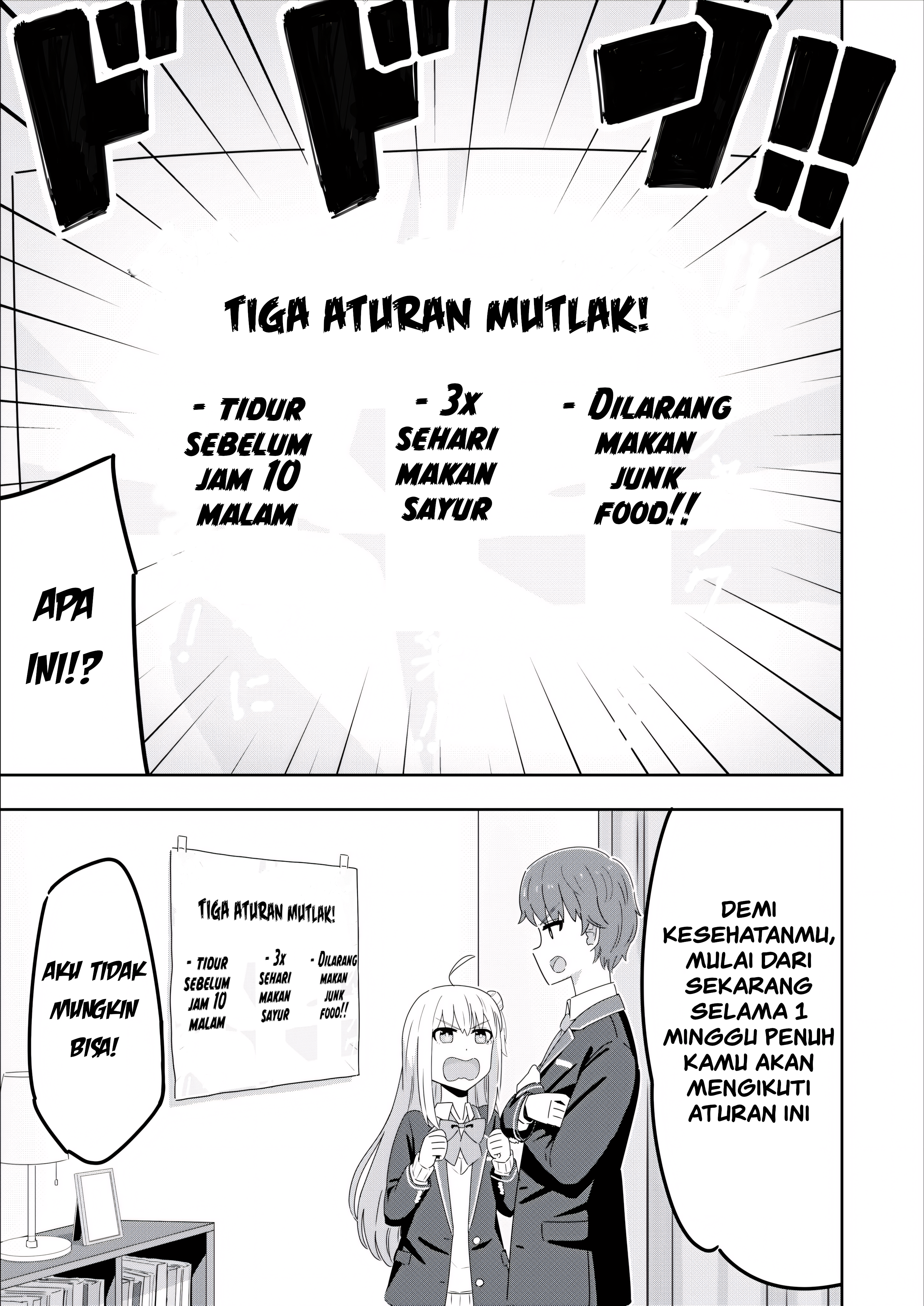 Caretaker Boy and His Clumsy Childhood Friend Chapter 8 - halaman 3