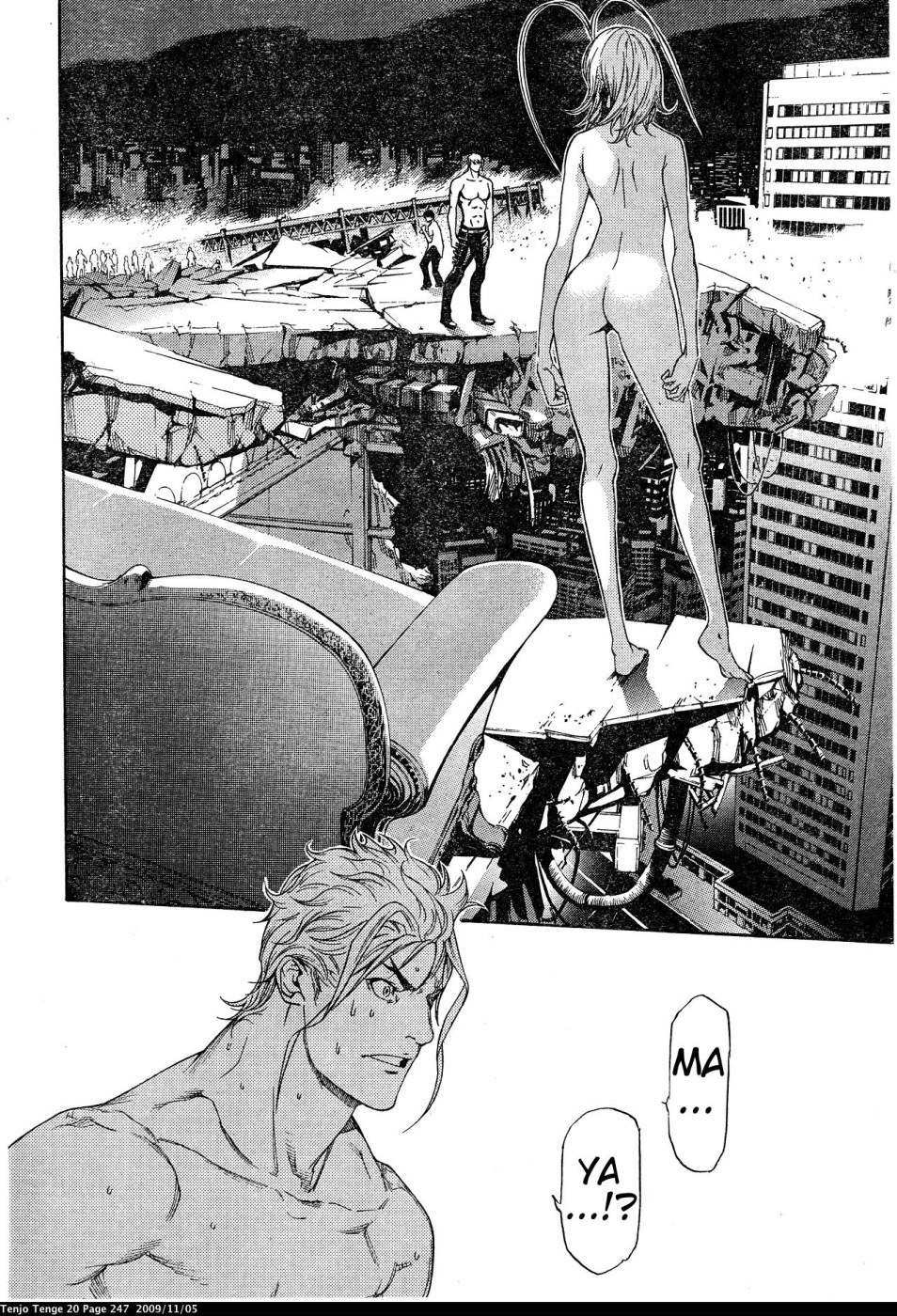 Halaman dari Tenjou Tenge Chapter 126