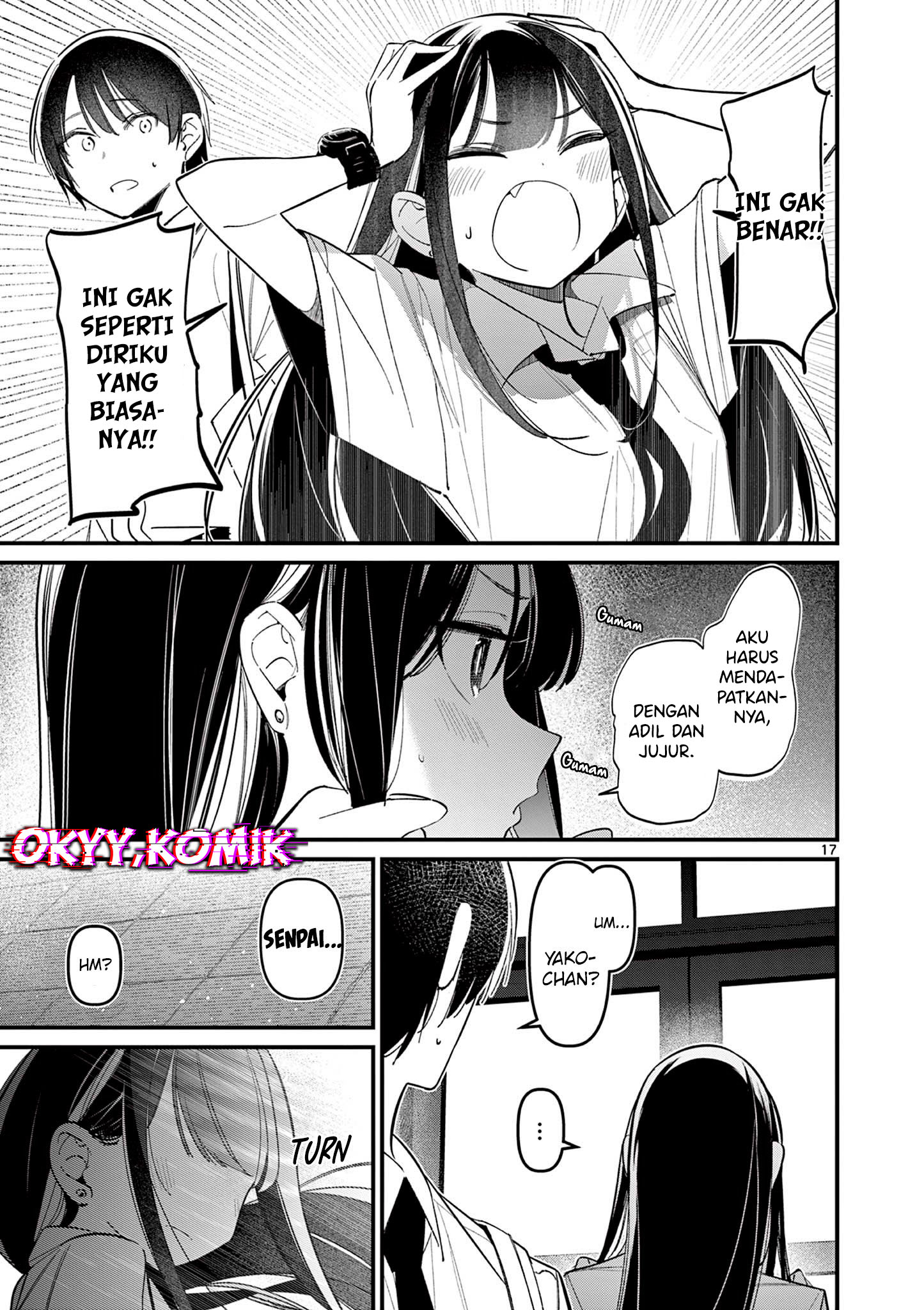 Aitsu no Kanojo Chapter 34 - halaman 19