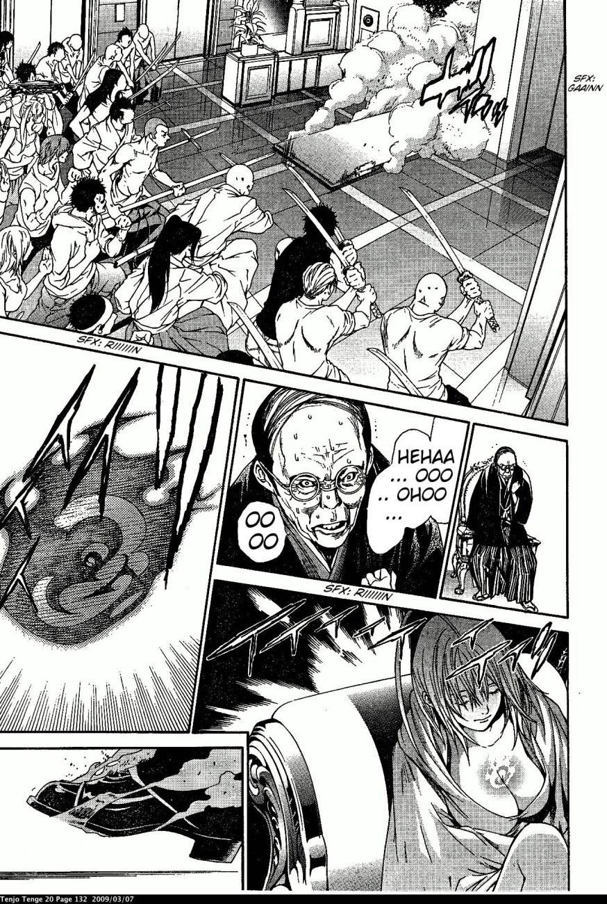 Halaman dari Tenjou Tenge Chapter 122
