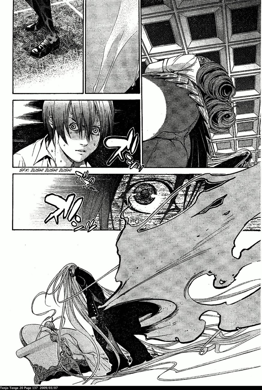 Halaman dari Tenjou Tenge Chapter 122