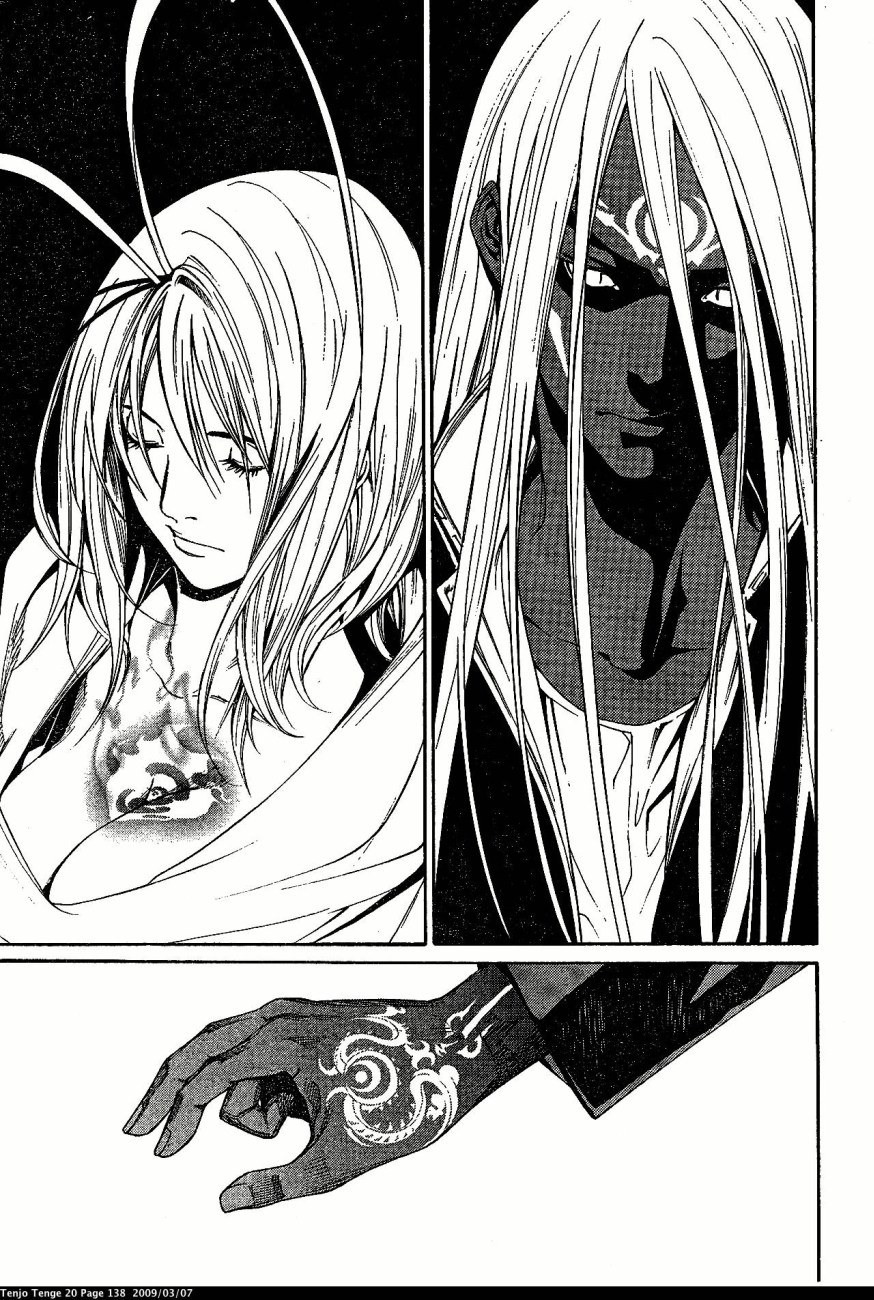 Halaman dari Tenjou Tenge Chapter 122