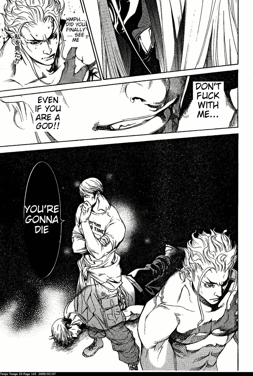 Halaman dari Tenjou Tenge Chapter 122