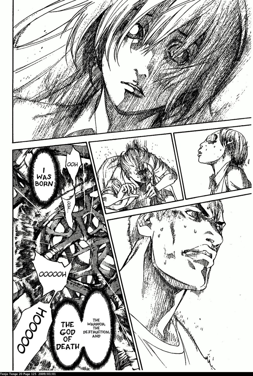 Halaman dari Tenjou Tenge Chapter 122