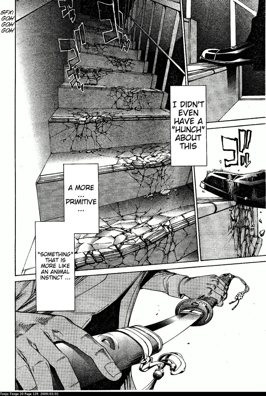 Halaman dari Tenjou Tenge Chapter 122