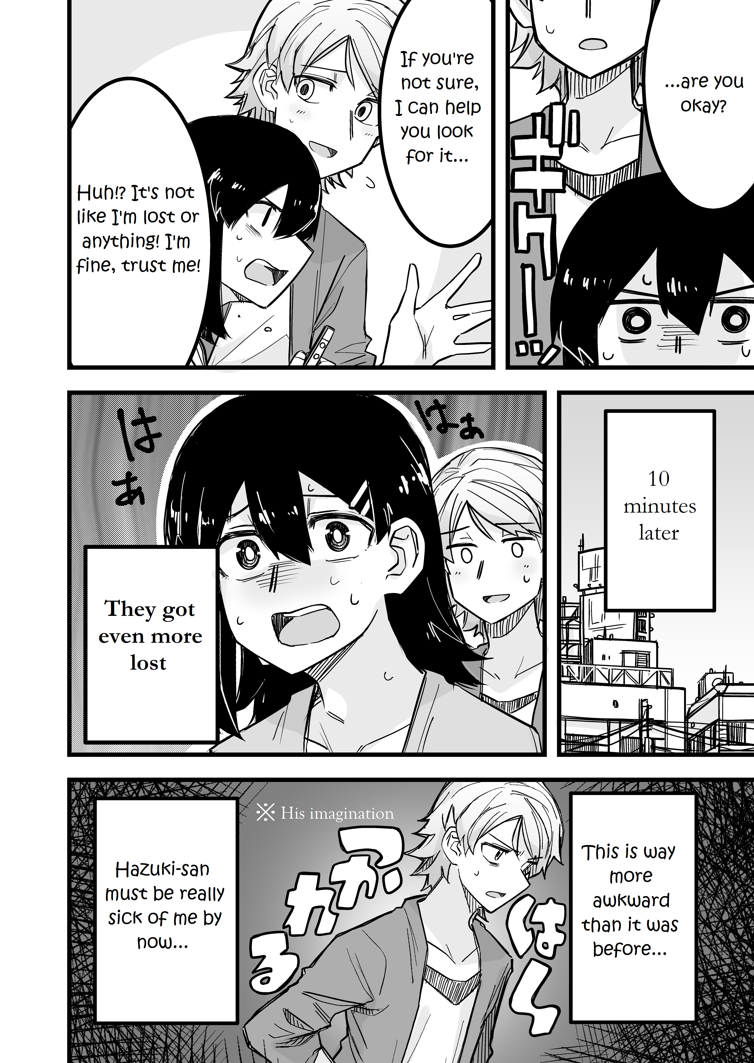 Halaman dari Ikemen Joshi to Josou Danshi Chapter 10