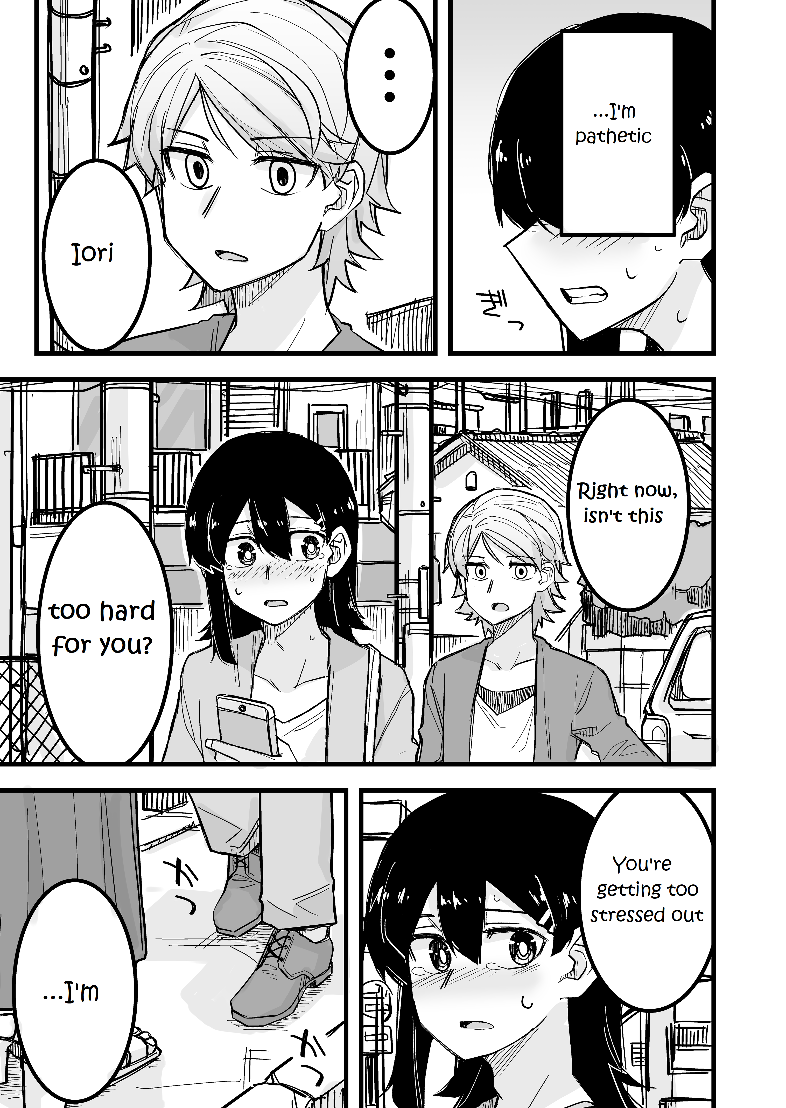 Halaman dari Ikemen Joshi to Josou Danshi Chapter 10
