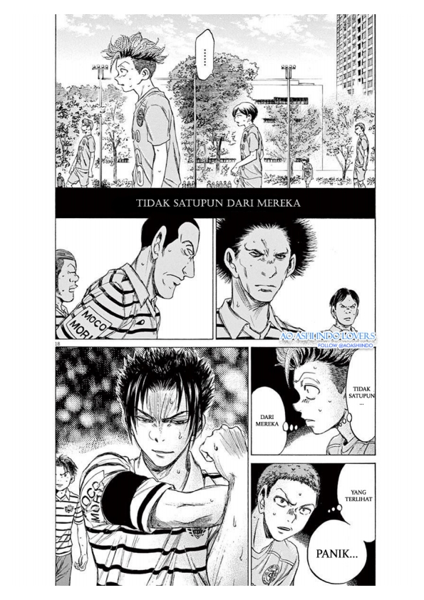 Ao Ashi Chapter 95 - halaman 18