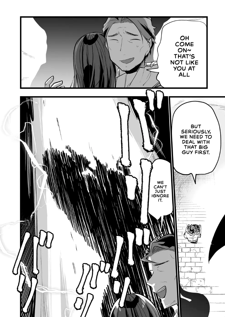 Halaman dari "Ano Toki Tasukete Itadaita Monster Musume desu." Isekai Ossan Kyoushi Totsuzen no Moteki ni Konwaku suru Chapter 21