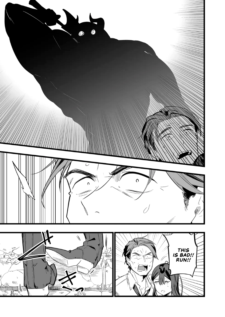 Halaman dari "Ano Toki Tasukete Itadaita Monster Musume desu." Isekai Ossan Kyoushi Totsuzen no Moteki ni Konwaku suru Chapter 21