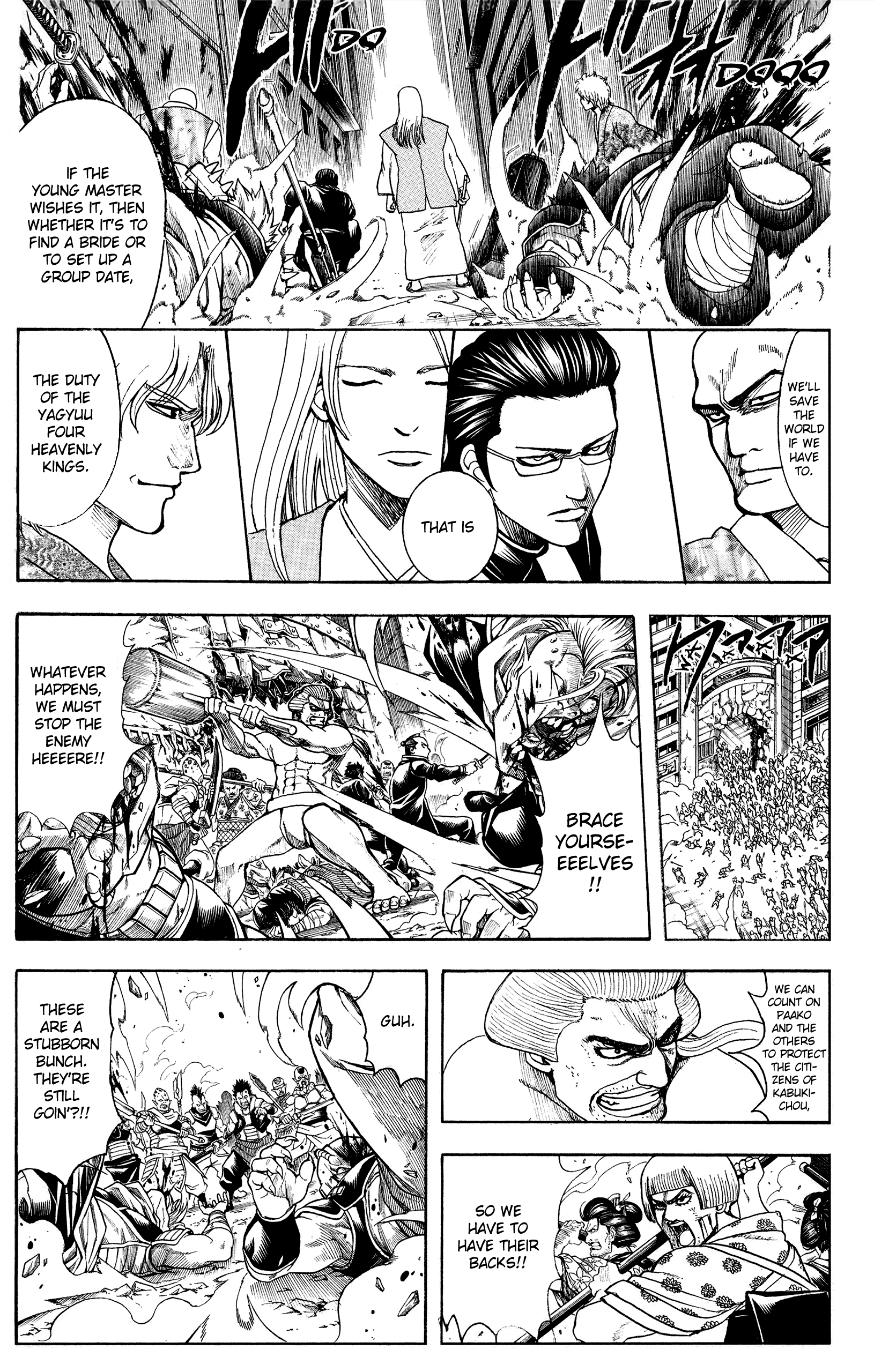 Halaman dari Gintama Chapter 617