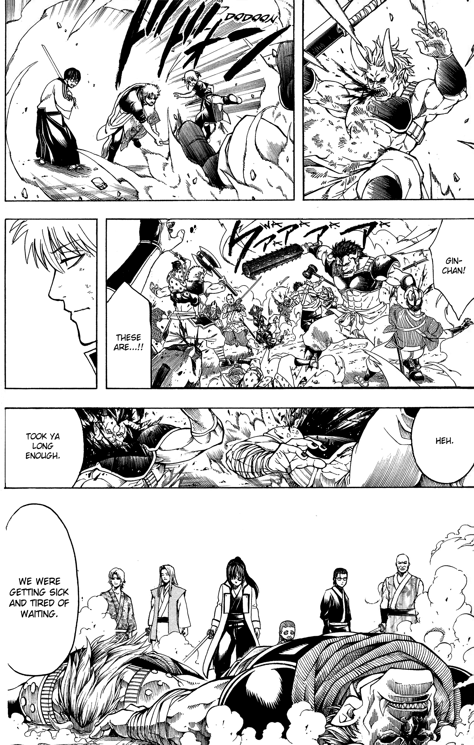 Halaman dari Gintama Chapter 617