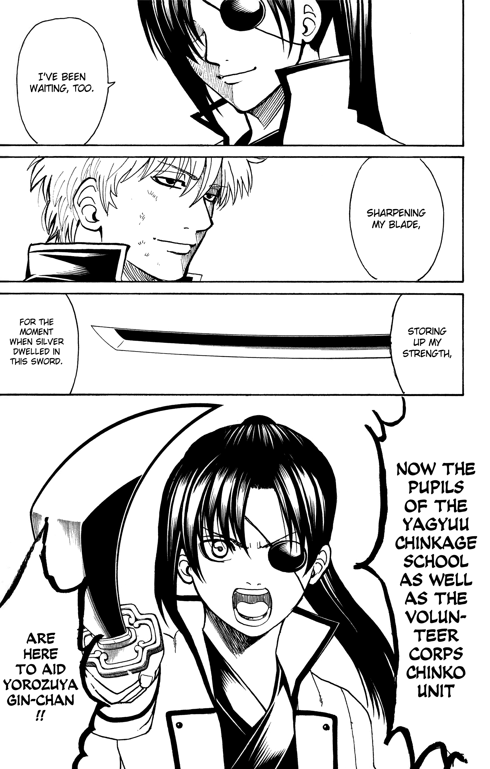 Halaman dari Gintama Chapter 617